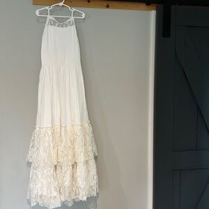 Joyfolie Catrin Dress White Size 8